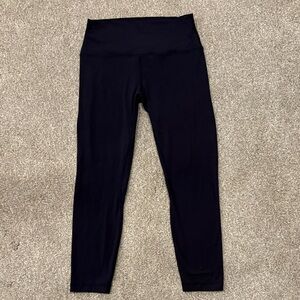 lululemon Align Navy Blue High-Rise Leggings